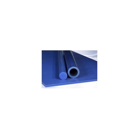 Professional Plastics Cast MC901 Nylon Tube - Blue, 3.500 ID X 4.500 OD X 26.000 Each TNYLMC901BL3.500X4.500X26.0CST